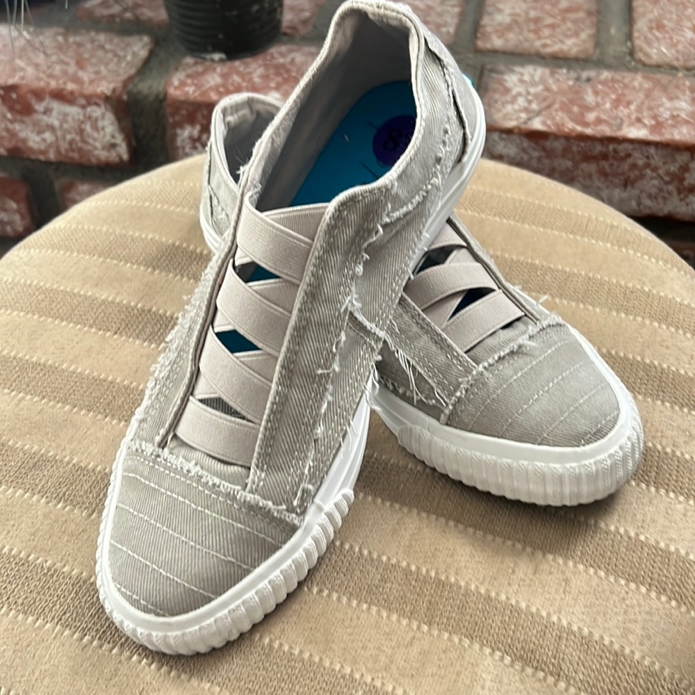 Woman’s slip on tennis shoes, sneakers